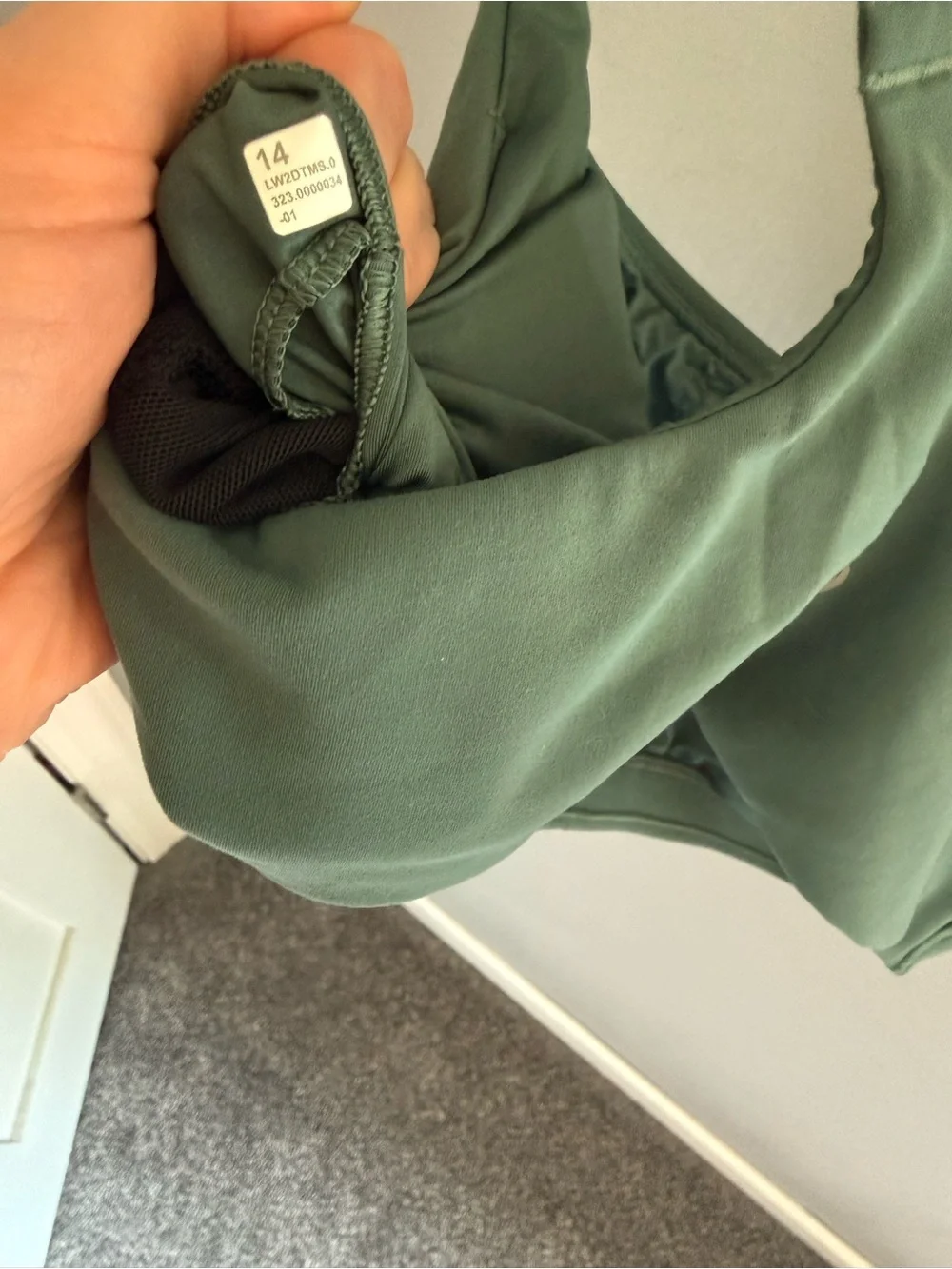Lululemon Wunder Train Strappy Racer Bra